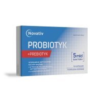 NOVATIV PROBIOTYK 5 mld bakterii, 10 kapsułek