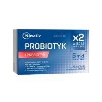 Novativ Probiotyk + Prebiotyk 5mld bakterii, 20 kaps.