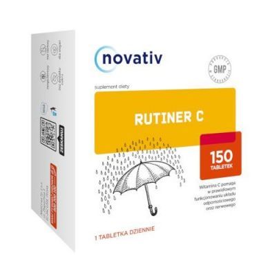NOVATIV RUTINER C 150 tabletek