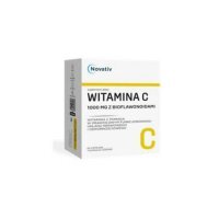 Novativ Witamina C 1000 mg z bioflawonoidami, 60 kapsułek