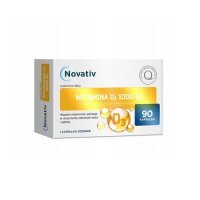 Novativ Witamina D3 1000 IU, 90kaps.