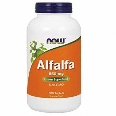 NOW Alfalfa 650mg- 500 tabl.