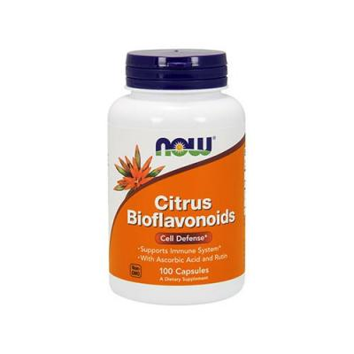 NOW Bioflawonoidy cytrusowe 700 mg, 100 kapsułek
