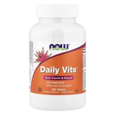 Now Daily Vits, 250 tabl.