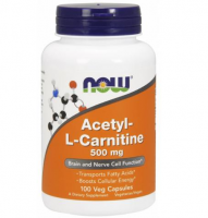 NOW FOODS Acetyl-L-Carnitine 500mg 100 kapsułek