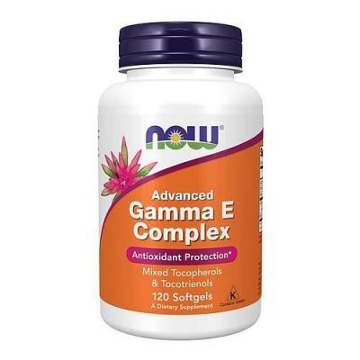 Now Foods Advanced Gamma E Complex, 120 kaps.
