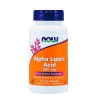 NOW FOODS Alpha Lipoic Acid 250 mg 60 kapsułek