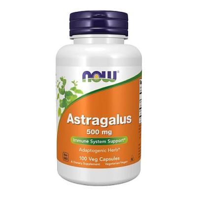 Now Foods Astragalus traganek 500 mg, 100 kaps.