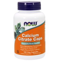 NOW FOODS Calcium Citrate Plus 120 kapsułek