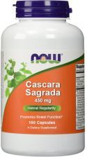 NOW FOODS CASCARA SAGRADA 450 mg 250 kapsułek