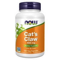 NOW FOODS CAT'S CLAW KOCI PAZUR 500 mg 100 kapsułek