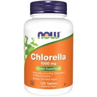 NOW FOODS Chlorella 1000 mg 120 tabletek