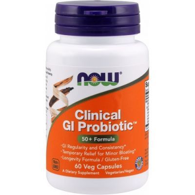 NOW FOODS CLINICAL GI Probiotic 60 kapsułek