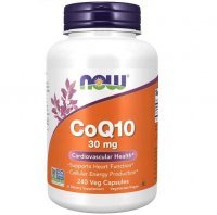 NOW FOODS CoQ10 Koenzym Q10 30 mg 240 kapsułek