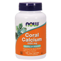 Now Foods Coral Calcium 1000 mg, 100 kaps.