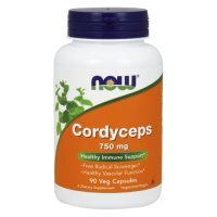 NOW FOODS CORDYCEPS 750 mg 90 kapsułek