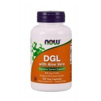 NOW Foods DGL with Aloe Vera, 100kaps.