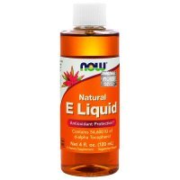 NOW FOODS E - Liquid Natural Witamina E w płynie 120 ml