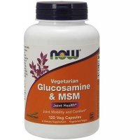 NOW FOODS Glucosamine &amp; Chondroitin with MSM 120kapsułek