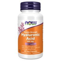 NOW FOODS Hyaluronic acid 100 mg 60 kapsułek