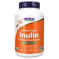 Now Foods Inulin Prebiotic Pure Powder Inulina Prebiotyk w proszku, 227 g