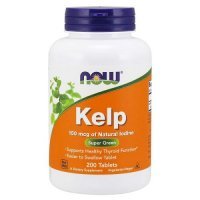 NOW FOODS Kelp 150 mcg 200 tabletek