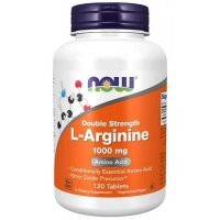 NOW FOODS L-arginine 1000mg 120 tabletek