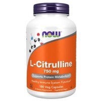 NOW FOODS L-Citrulline 750 mg, 180 kaps.