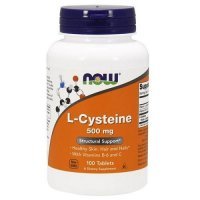 NOW FOODS L-cysteine 500 mg 100 tabletek