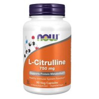 Now Foods L-cytrulina 750 mg, 90 kaps.