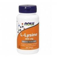 NOW FOODS L-lysine 500 mg 100 tabletek
