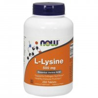 NOW FOODS L-lysine 500 mg 250 tabletek