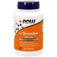 NOW FOODS  L-tyrosine 500 mg 120 kapsułek