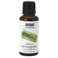 NOW LEMONGRASS OIL olejek eteryczny trawa cytrynowa 30 ml