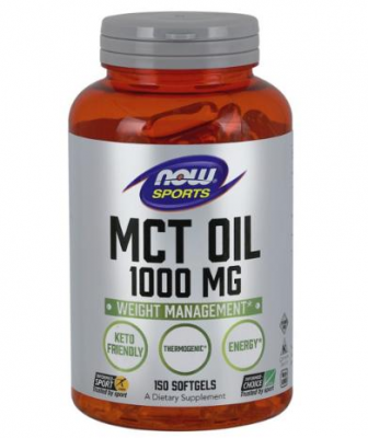 NOW SPORTS MCT oil 1000 mg 150 kapsułek