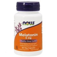 NOW FOODS Melatonin 3 mg 180 kapsułek