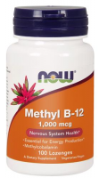NOW FOODS Methyl-B12 1000 do ssania 100 tabletek