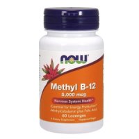NOW FOODS METHYL-B12 5000 mcg 60 tabletek do ssania