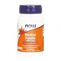 NOW FOODS Methyl folate 1000 mcg 90 tabletek