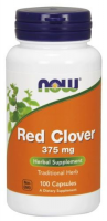 NOW FOODS RED CLOVER czerwona koniczyna 375 mg 100 kapsułek