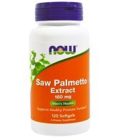 NOW FOODS Saw palmetto extract 160 mg 120 kapsułek