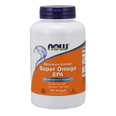 NOW FOODS Super omega EPA 1200 mg 120 kapsułek