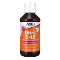 NOW FOODS Ultra B-12 Płyn, 118 ml