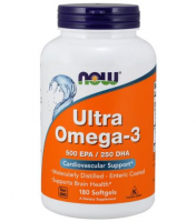 NOW FOODS Ultra omega-3 180 kapsułek