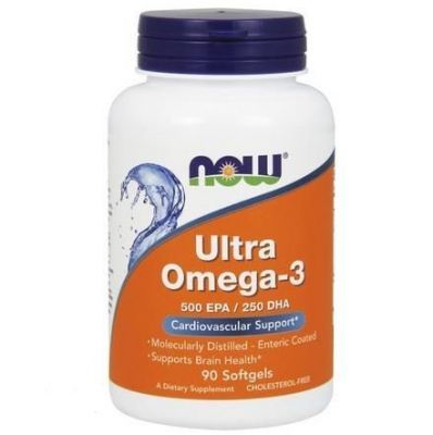 NOW FOODS Ultra omega-3 500 EPA / 250 DHA 90 kapsułek
