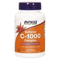 NOW FOODS Witamina C-1000 Complex buforowana 90 tabletek