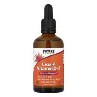 NOW FOODS Witamina D3 400IU Liquid 60 ml