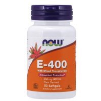 Now Foods Witamina E 400 j.m. 50 kaps.