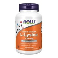 NOW L-Lysine 1000mg, 100tabl.