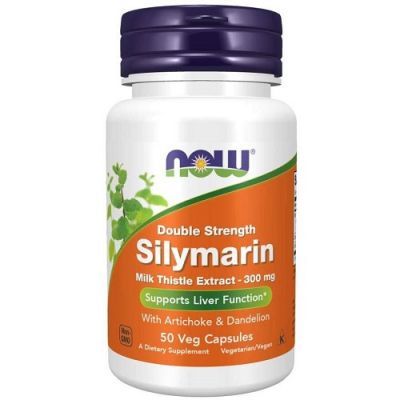 NOW FOODS Silymarin ekstrakt 300 mg 50 kapsułek